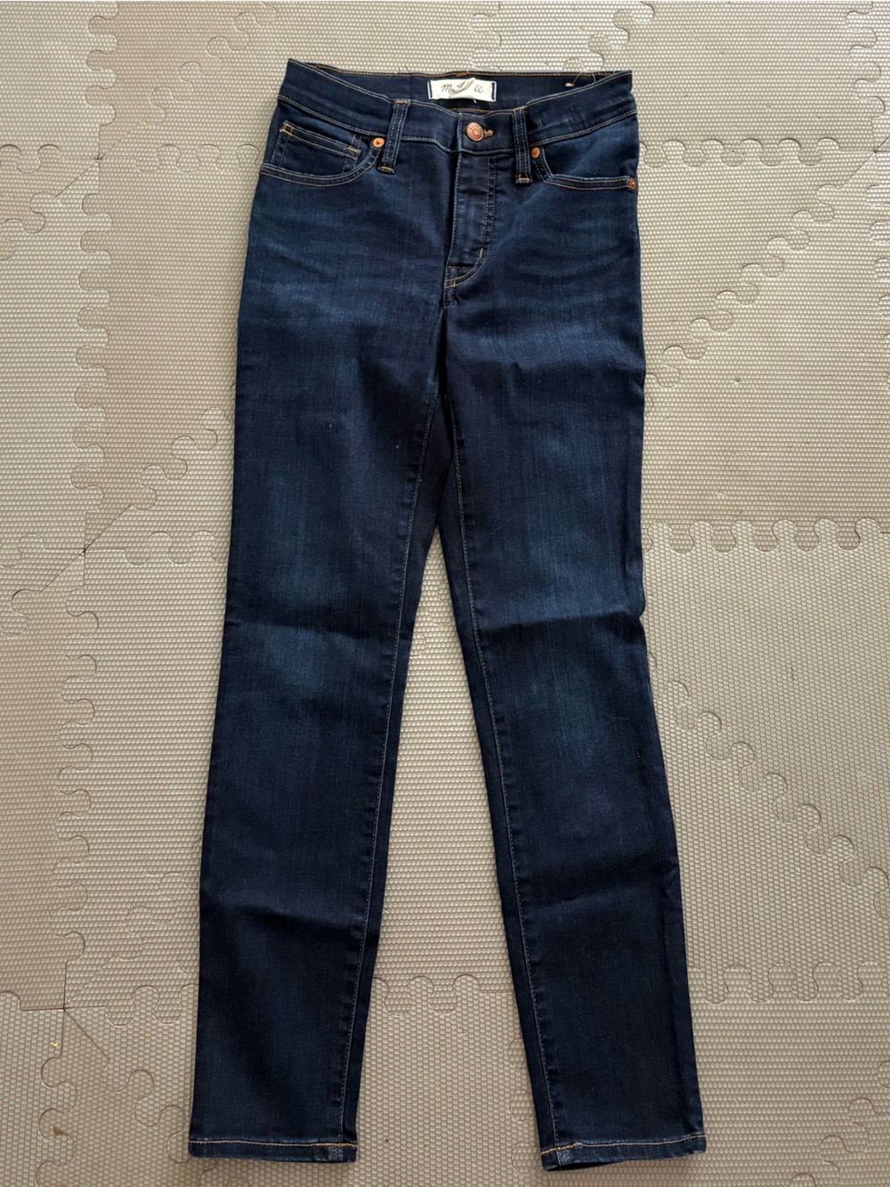 Madewell mid rise 9” skinny